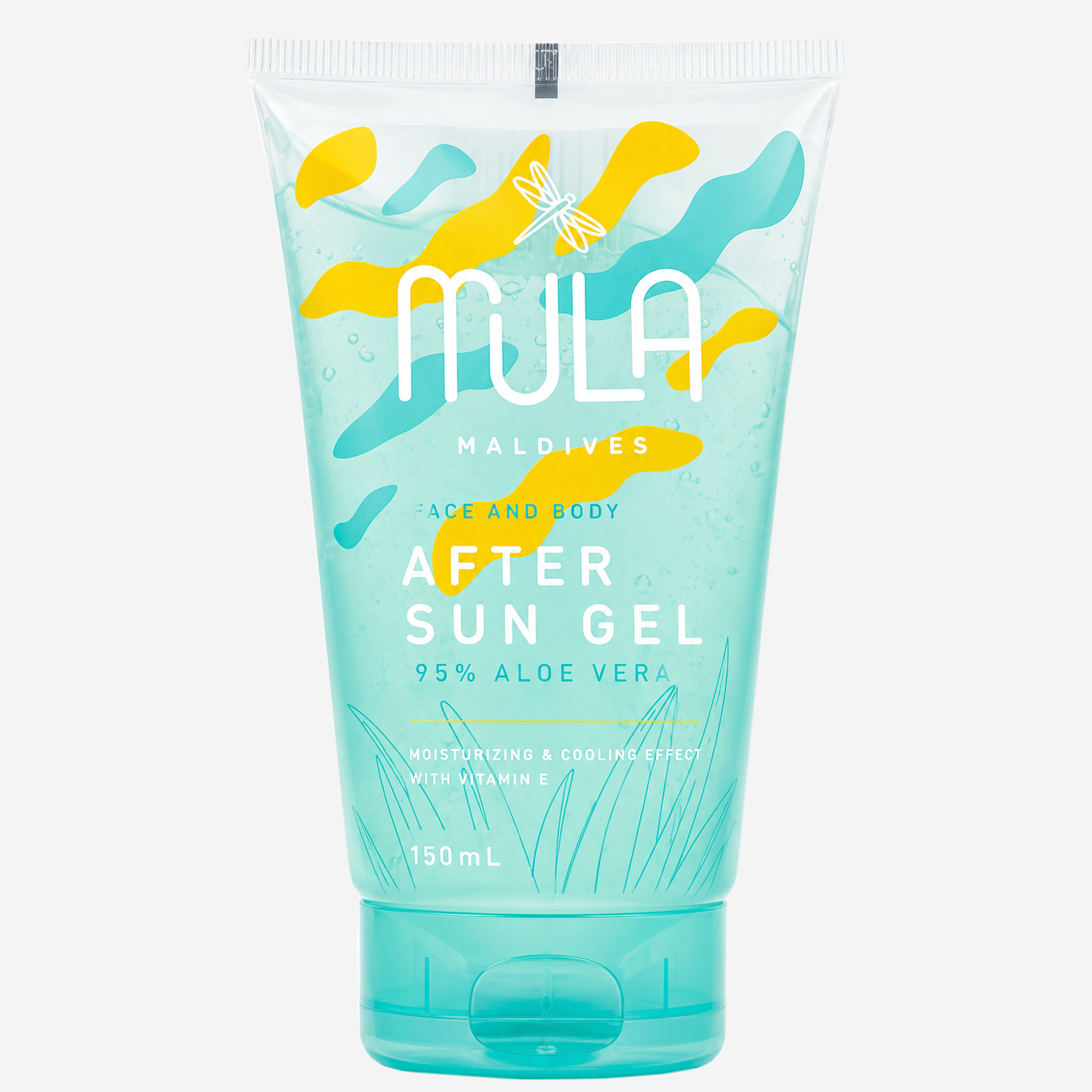 Mula After Sun Gel with 95% Aloe Vera 150ml